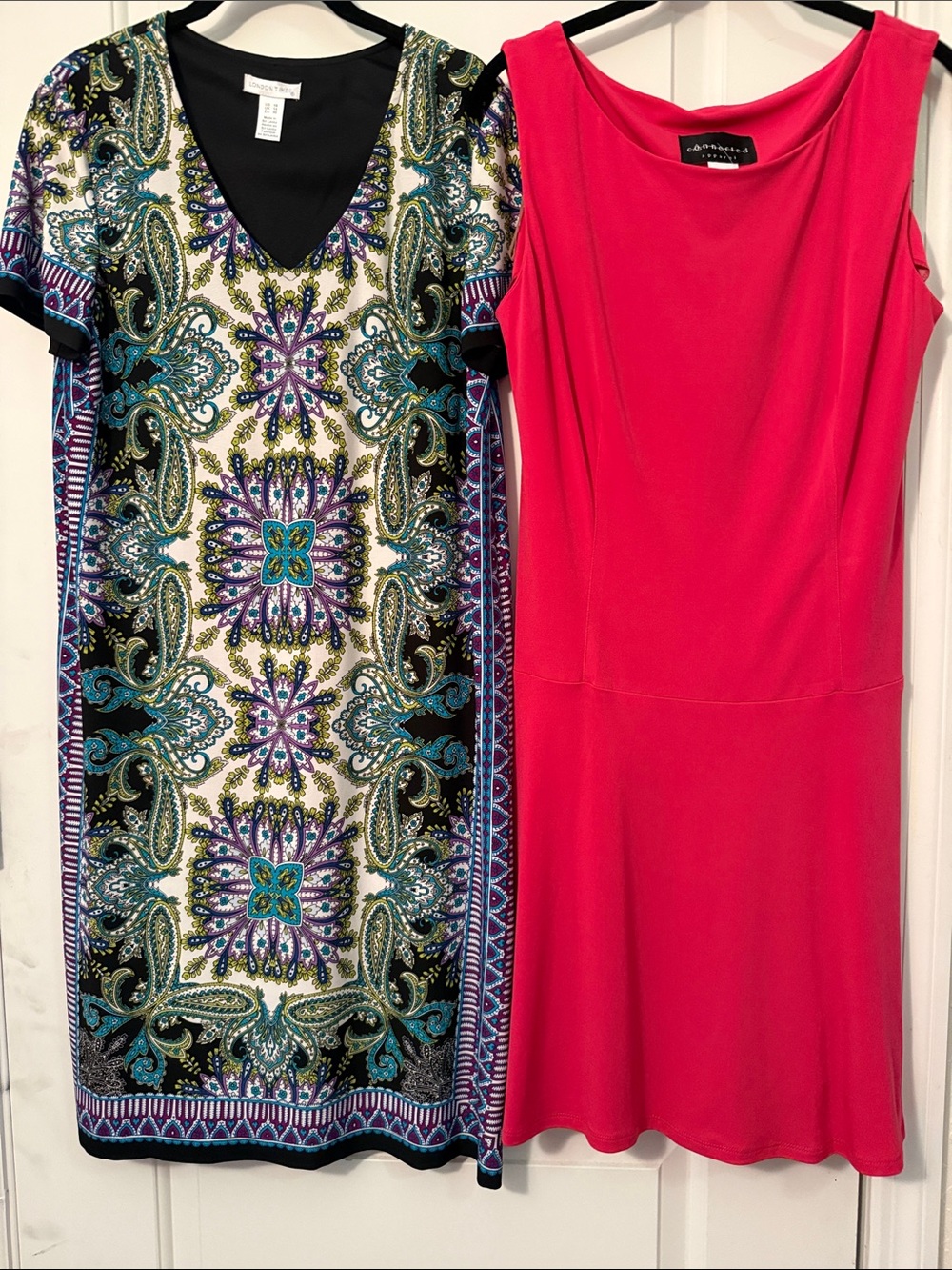Sz. 10 dresses bundle of 2 Connected Apparel and London Times NWOT